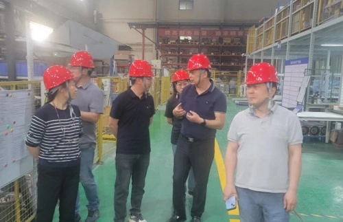 Pall delegation visited our company for investigation